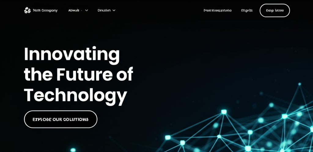 Tech Company Website